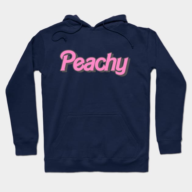 Peachy Hoodie by queenofhearts